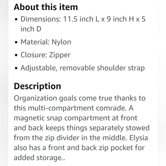 Kipling Elysium in Metallic Glow NWT - Picture 4 of 7